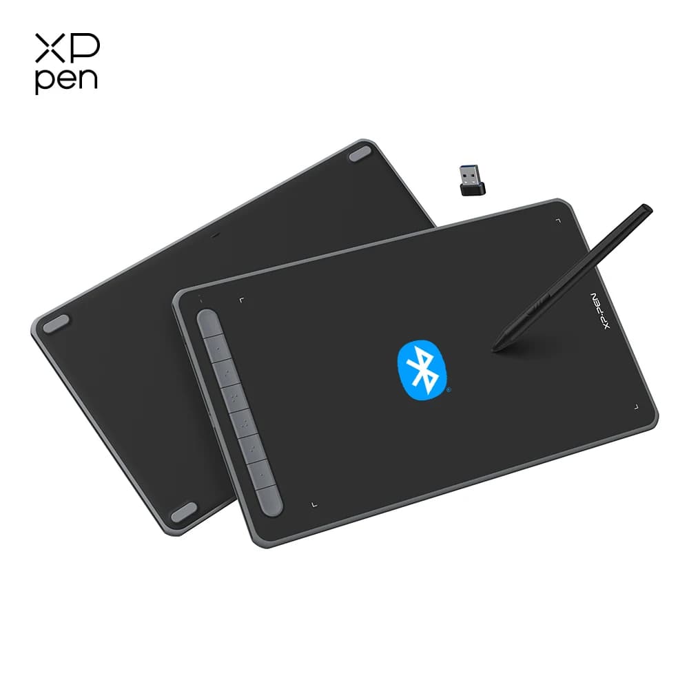 XPPen Deco MW LW tavoletta grafica Tablet da disegno digitale Wireless 8x5 pollici con supporto USB Bluetooth V5.0 Windows Mac Android