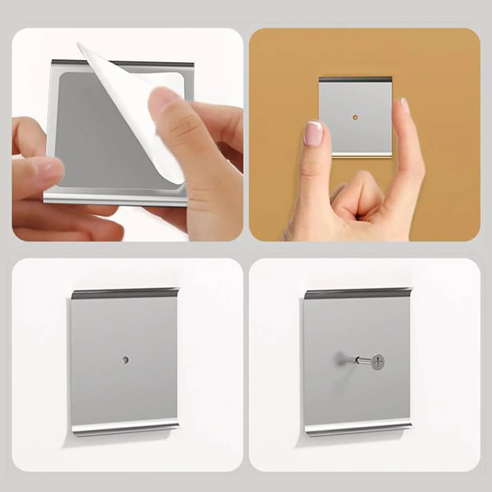 Motion Sensor Light 3 Color Temperature Touch Control Lighting Long Lasting Closet Lights For Family Friend Elderly Kids Kitchen