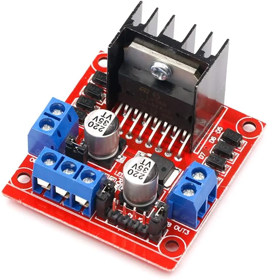 L298N Drive controller card DC Dual H-Bridge Robot Control module step-by-step motor and drive for Arduino Smart Car Power