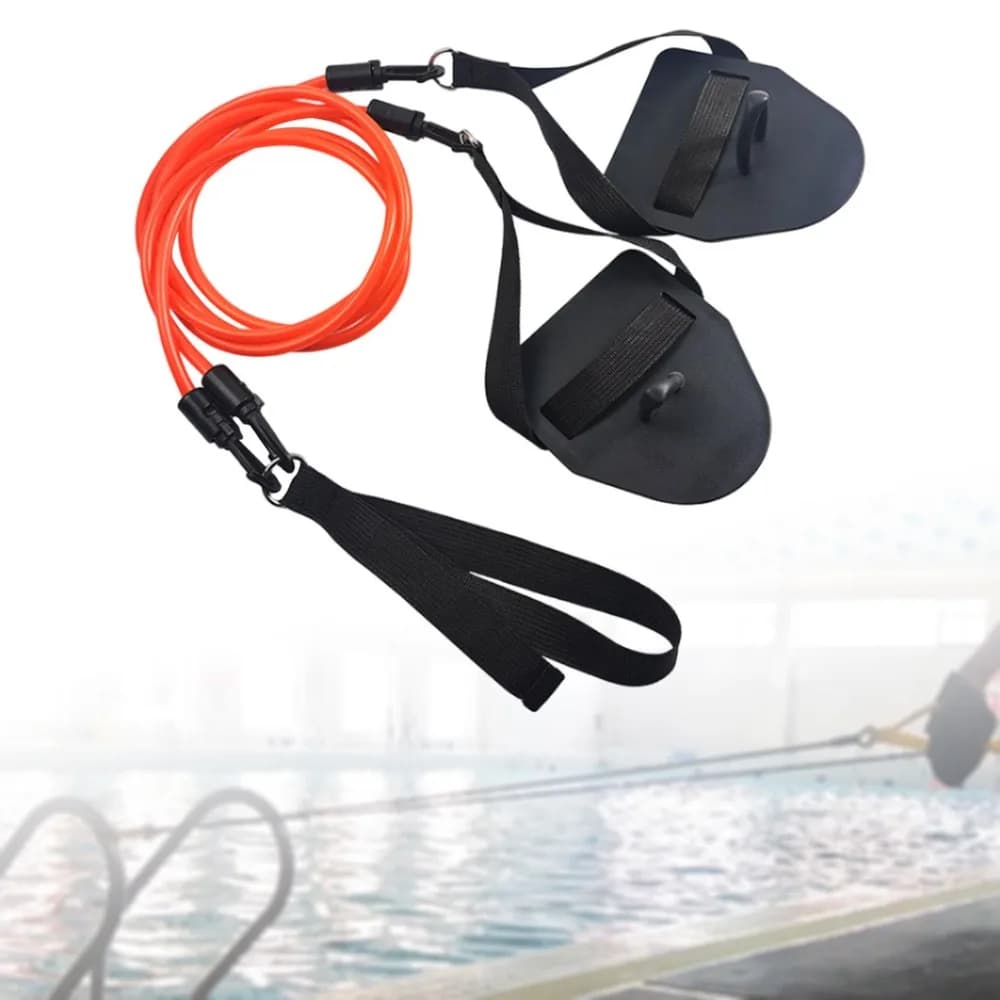 Corda di Resistenza con Puleggia a Muro, Bande di Resistenza per Allenamento in Acqua, Attrezzatura per Allenamento della Forza, Trainer per Braccia da Nuoto