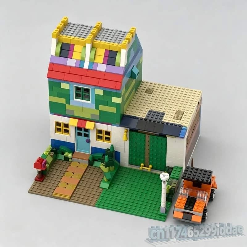 NEW 1128Parts Modular Building MOC Creative Street View Model Building Blocks DIY Assembly Educational Toy Display Puzzle Gift