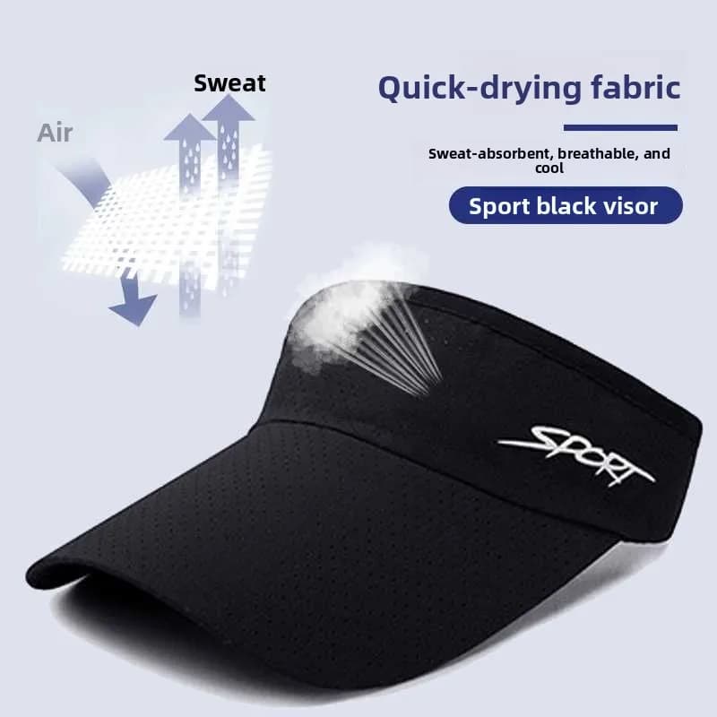 Lightweight Quick-Dry Running Hat Men's Summer Outdoor Marathon Tennis Special Sports Cap Breathable Mesh Unisex Cap