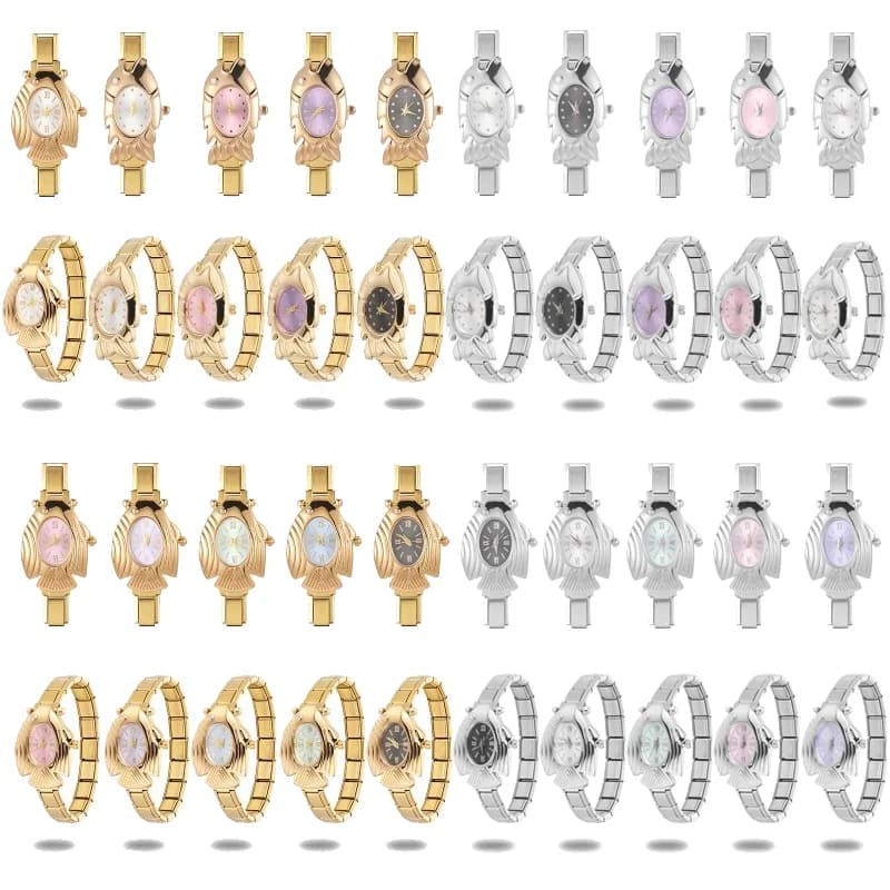 2025 Fashion Retro Digital Dial Casual Watches Irregular Watch Stainless Steel Strap Fashionable Clock Wristwatch for Women Gift