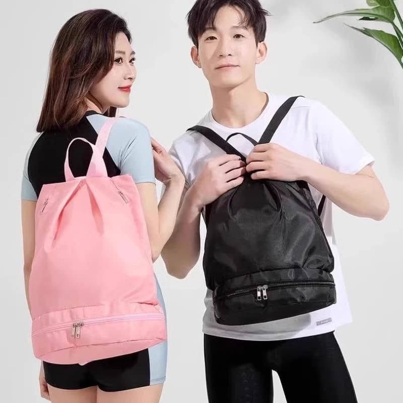 Separated Dry Wet Swim Backpack Large Capacity Sports Gym Bag for Men Women Swimsuit Gear Storage Outdoor Travel Daily Carry