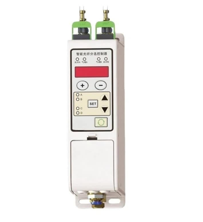 SDVS30 Intelligent Fiber Sorting Controller, Built-in Solenoid Valve Amplifier, 2-Way Fiber Vibratory Feeder Sorting Device