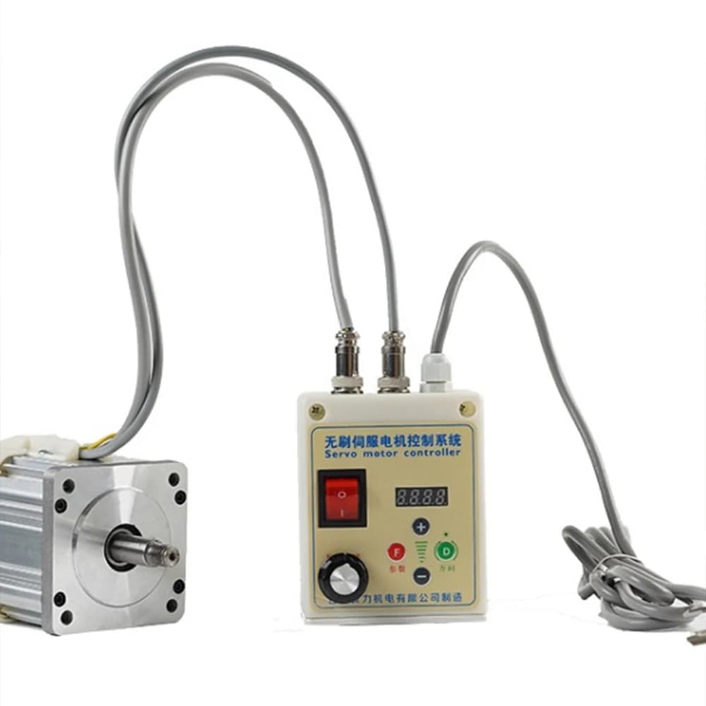 Permanent magnet brushless servo motor electric control kit for woodworking machinery