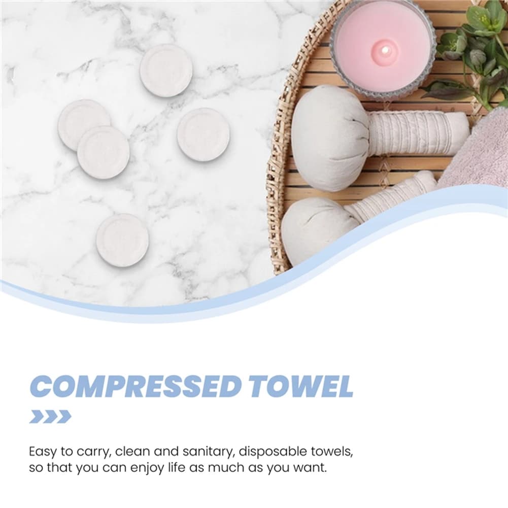 Nuovo 1000 Pz Cotone Usa E Getta Asciugamano Compresso Pulizia Viso Asciugamano Asciugamano Da Viaggio Asciugamano di Cotone Compresso