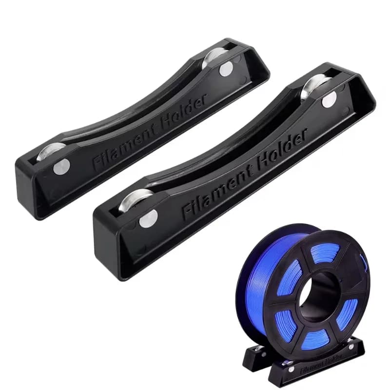 1 Set Standard 1KG Filament Spool Holder Bearing Design Consumables Shelves Supplies Fixed Seat For 3D Printer Filament PLA/PETG