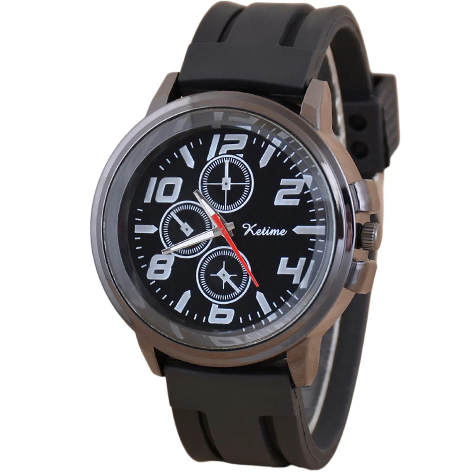 Men's Automatic mechanical watch with double calendar for men Fashionable waterproof light working wristwatch