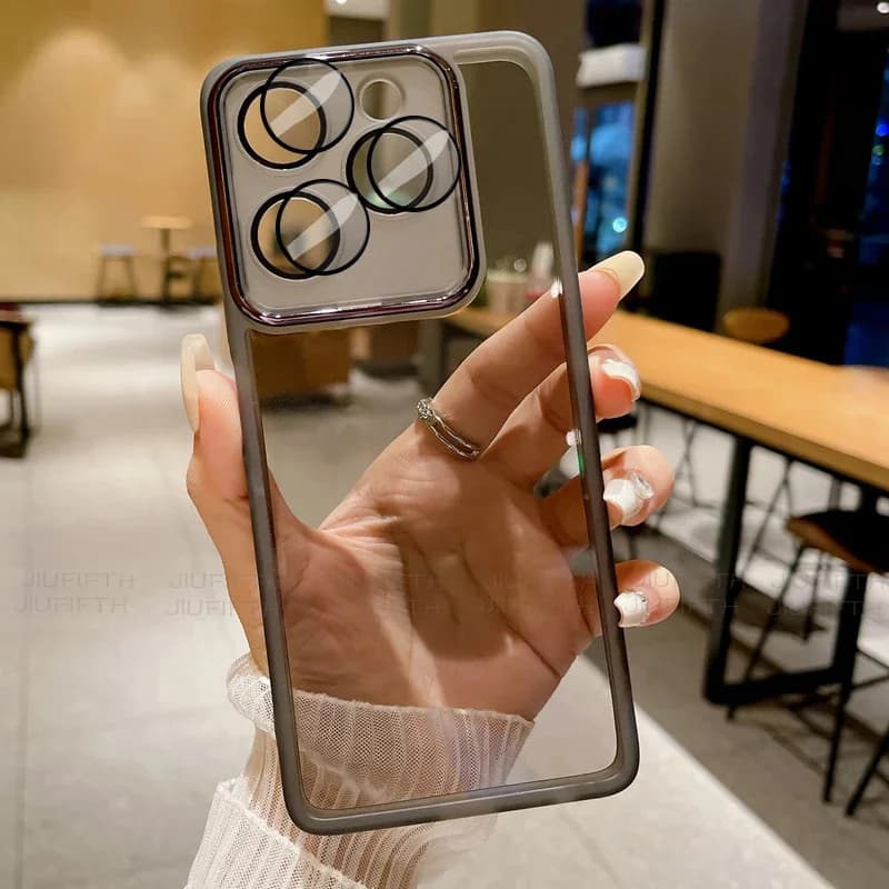 Fonda On Per Infinix Hot 40 Pro Custodia Hot40Pro Infinix Hot 40 Hot40 40Pro X6836 X6837 Protezione Placcatura Custodia In Silicone Morbido Capa