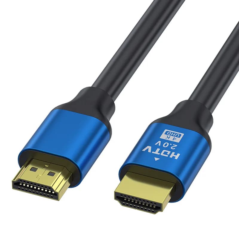 HDMI-compatible Cable HDMI-compatible 2.0 4K 60HZ HDTV Cable High Speed Braided Cord Compatible TV PS3/4 Projector 1m 2m 3m