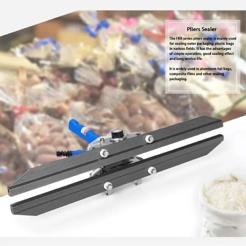 Professional Impulse Electric Sealing Machine, Machine Sealing Machine Manual with 20/30/40/50cm Grips for Aluminium Bags and Film Composite 220/110V