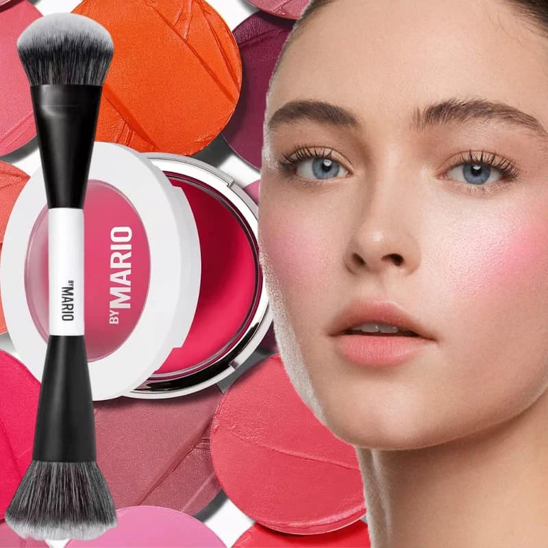 Blush Mario 5g Monocolore Opaco, Palette per Contorno Guance, Cosmetici, Fard in Crema, Tinta per Guance