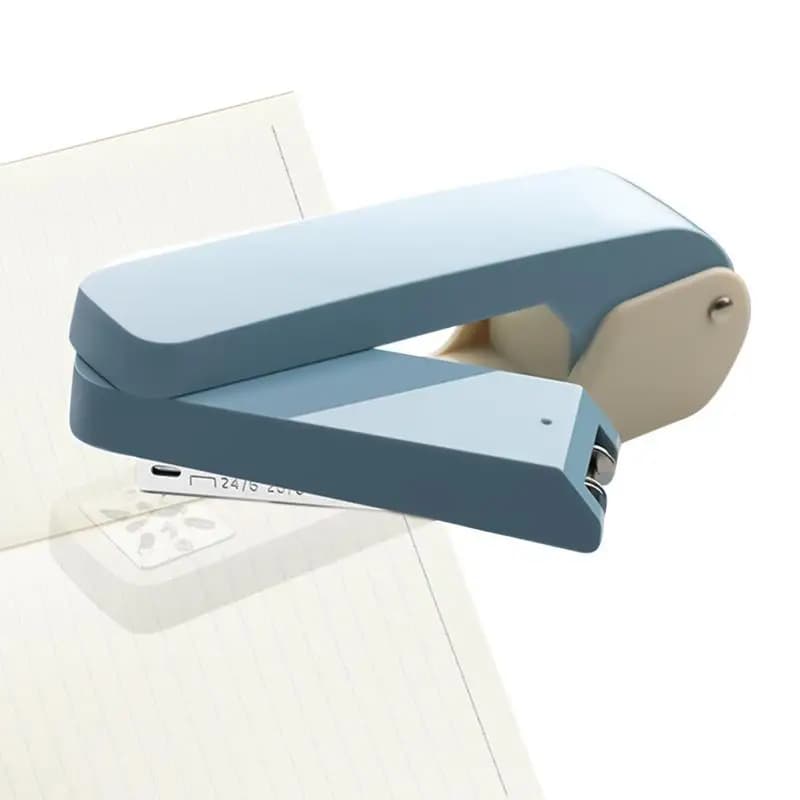 nuovo Uso 24/6 Graffette Cucitrice Heavy Duty Senza sforzo Cucitrice per carichi pesanti Rotary a 360 gradi Cucitrice lunga in metallo Forniture per rilegatura