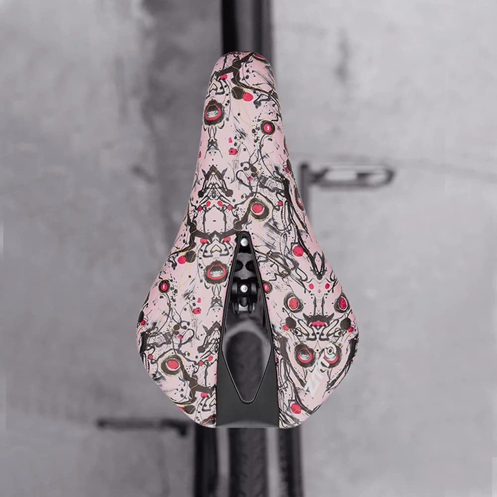 Sella Bici ZTTO Confortevole MTB, Vuota e Traspirante, Morbida in PU, Larga, per Bici da Corsa e Mountain Bike, Cuscino Ergonomico