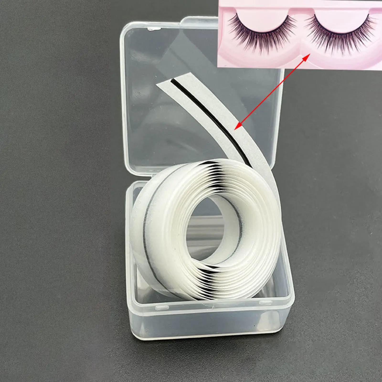 Fake, portable, heat-sensitive, waterproof strips