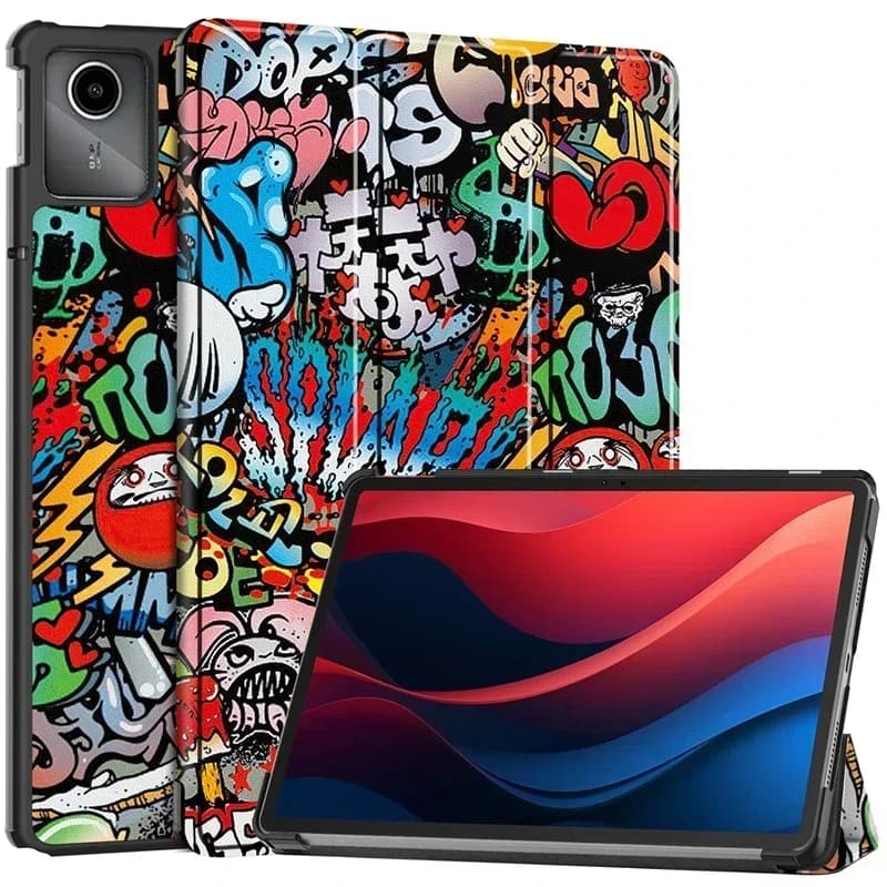 Per Lenovo Tab M11 Caso 11 pollici Magnetico Tri-pieghevole Tablet Hard Back Shell per Xiaoxin Pad 2024 TB331FC Smart Cover Funda Bambini