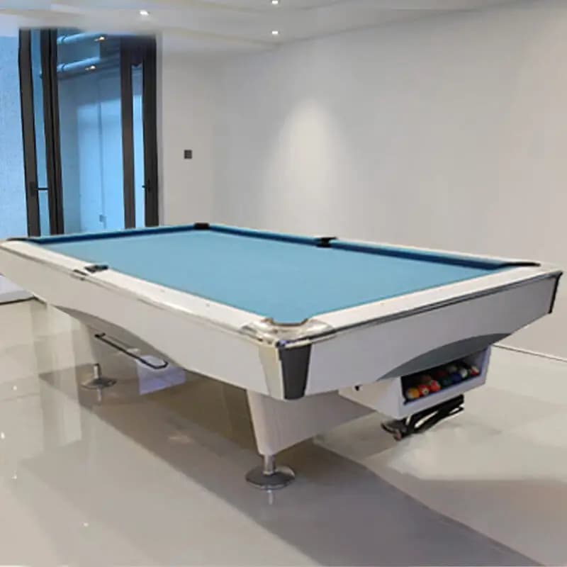Modern Billiard Table 9 Feet with Ping-Pong Function Integrated for Pool Passionate - Available In Factory