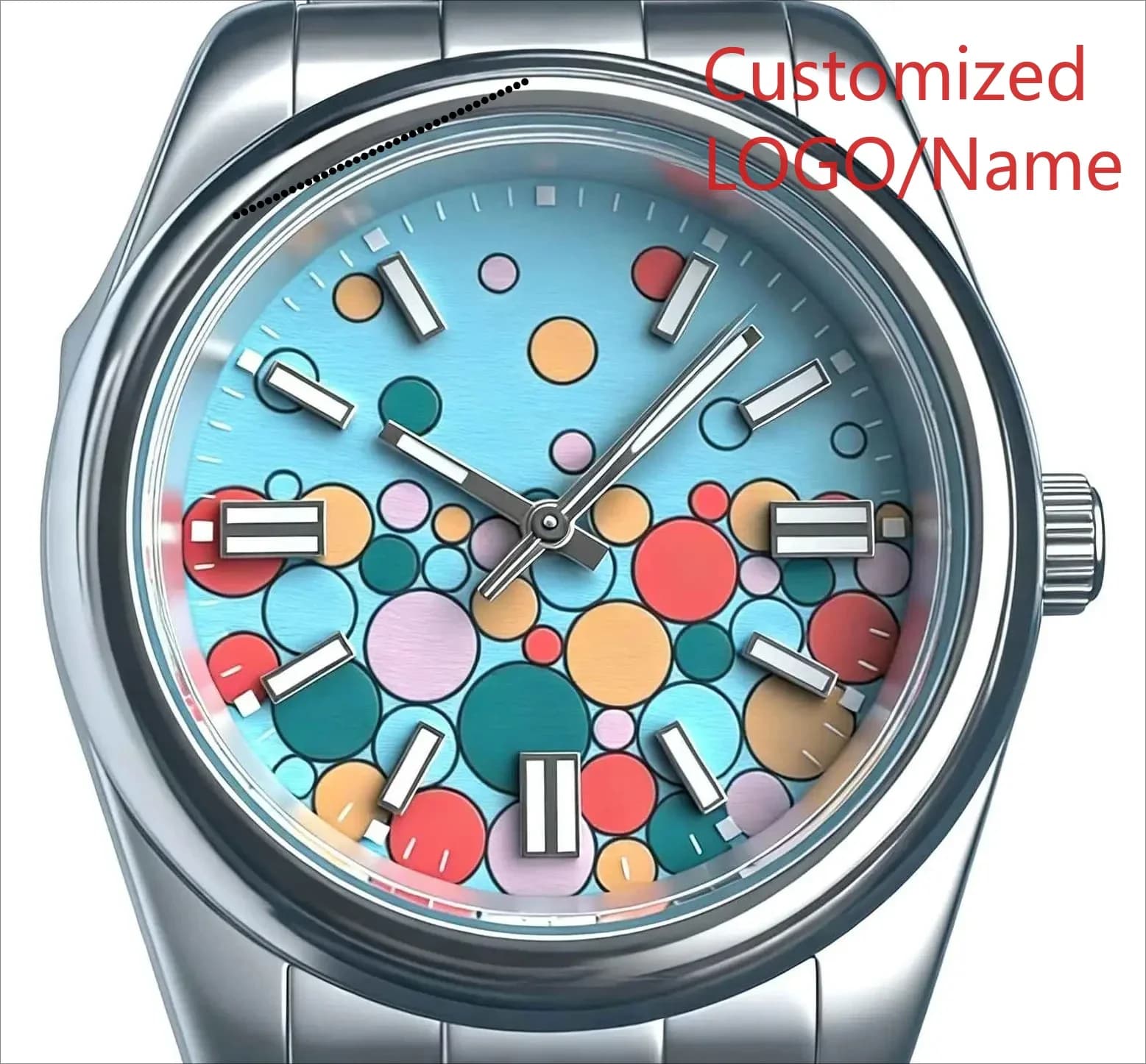 Orologio GT9 da 31mm, 36mm, 40mm per Uomo e Donna in Acciaio 904L con Movimento Automatico, Orologi Personalizzati