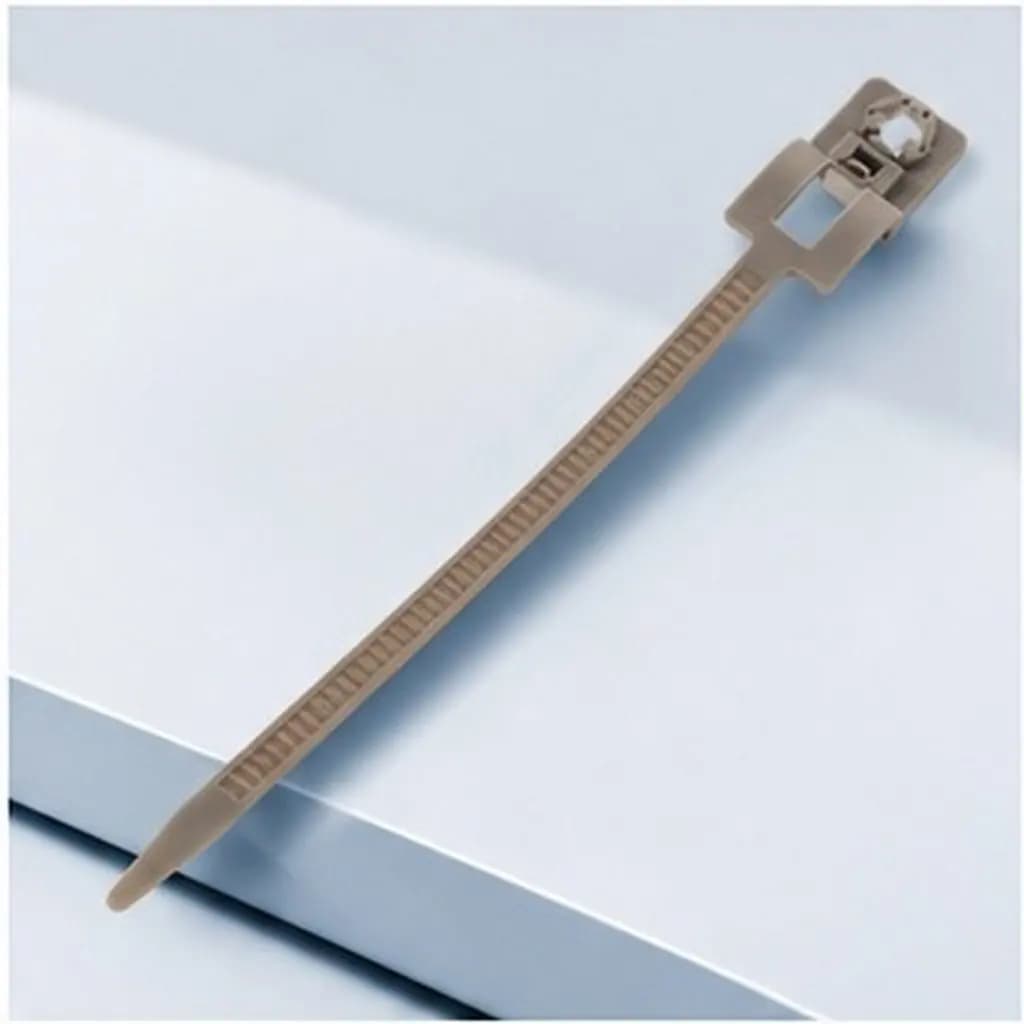 5Pcs Car Wire Harness Clips Adjustable Push Mount Zip Ties Nylon Cable Fastener Automotive Wire Tying Cable Organizer