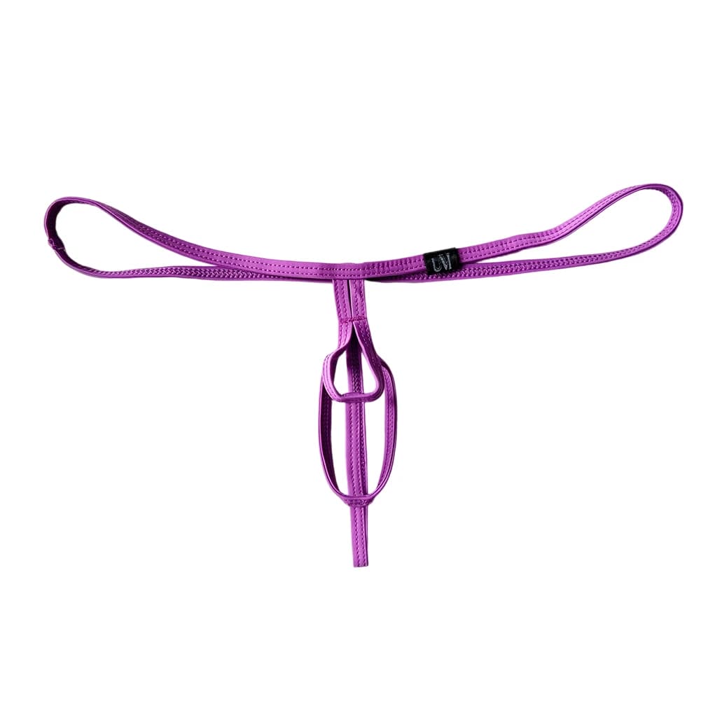 Men's briefs with separate pocket, for gay sissy, with thin belt, low waist bikini, Japanese thong, for ultra sexy lingerie