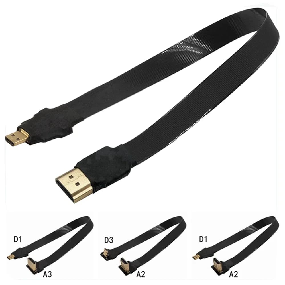 5CM-1M micro hdmi a hdmi linea schermo piatto fotocamera cervello proiettore micro adattatore testa linea ad alta definizione fotografia aerea ultr