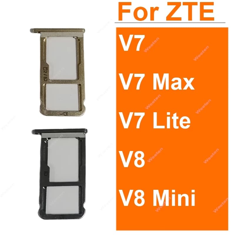 Adattatore vassoio scheda SIM per ZTE Blade V7 V8 Max Lite Mini lettore di schede supporto slot presa connettore pezzi di ricambio