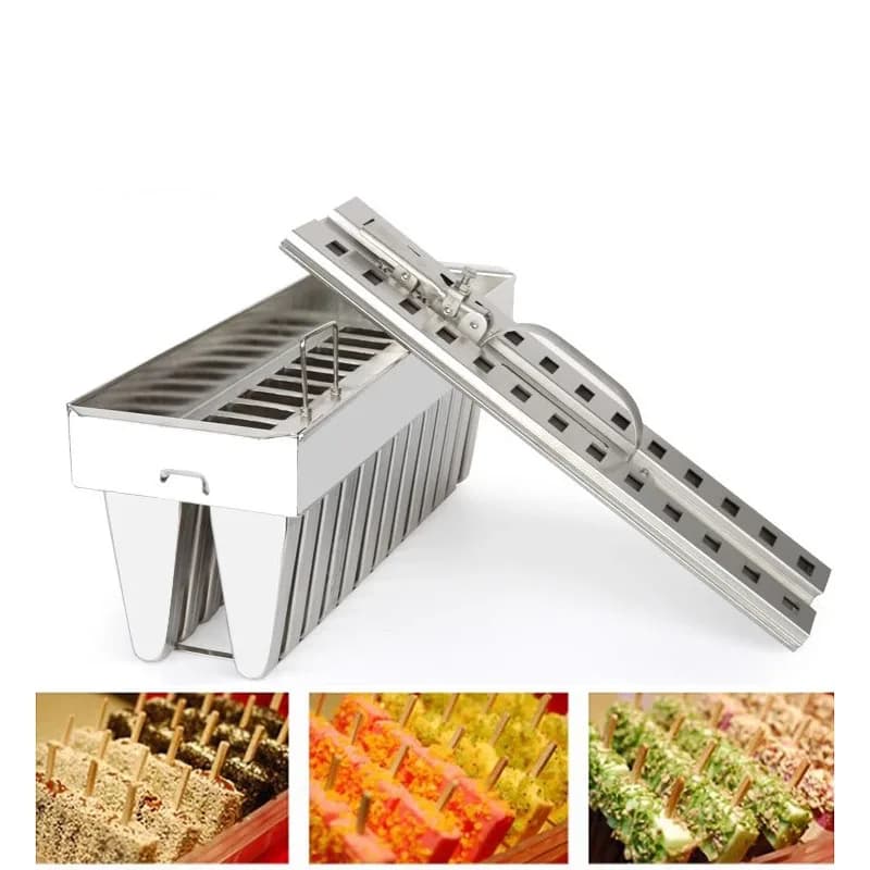 Stampo per ghiaccioli Stampo per ghiaccioli Stampo per ghiaccioli per ghiaccioli congelati Stampo per gelato fatto in casa Strumento fai da te Porta bastoncini per gelato
