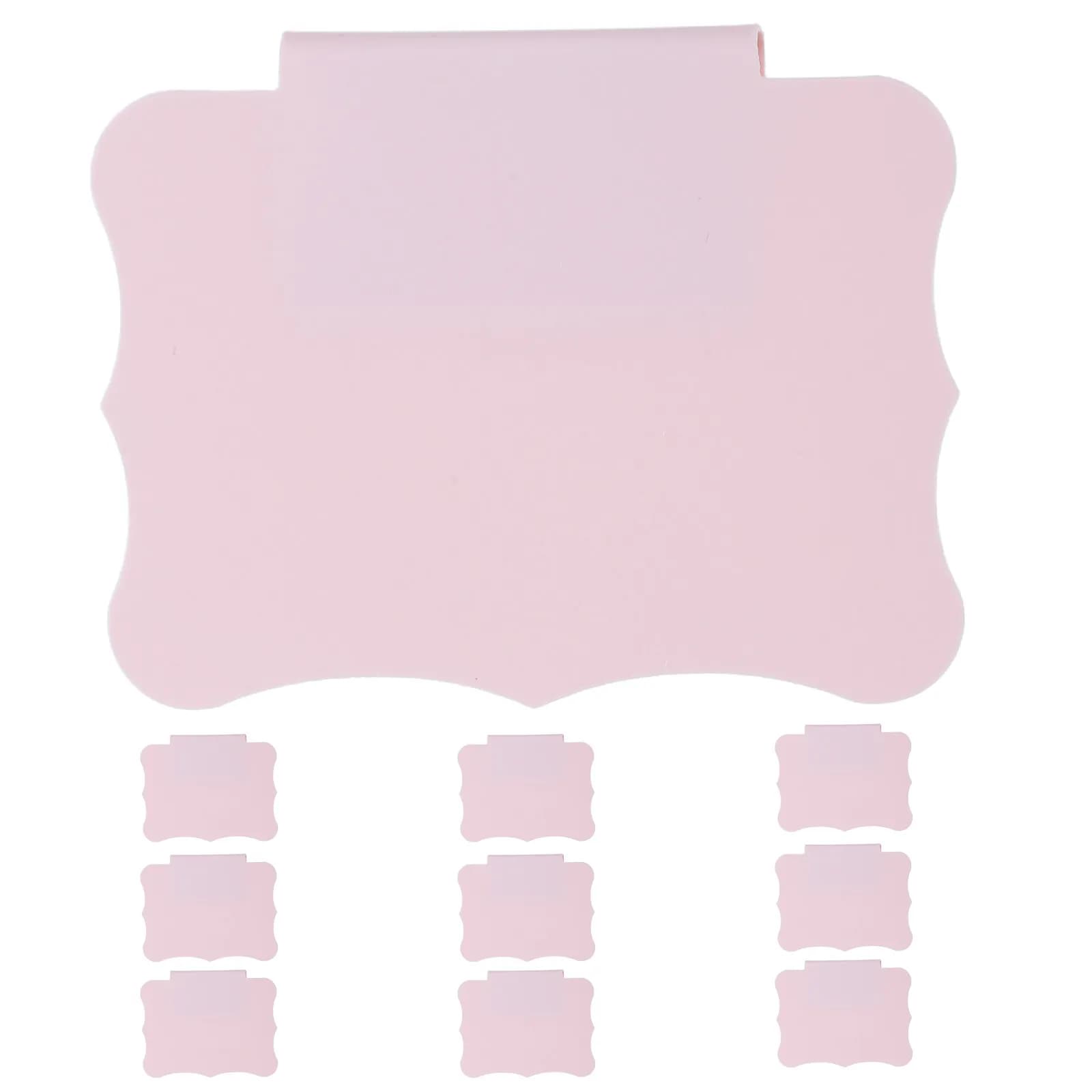 10 Pezzi Portaetichette per Cestini con Clip, Etichette in Plastica Cancellabili a Secco, Riutilizzabili, per Dispensa, Cesto Lavanderia, Cestini in Filo Metallico
