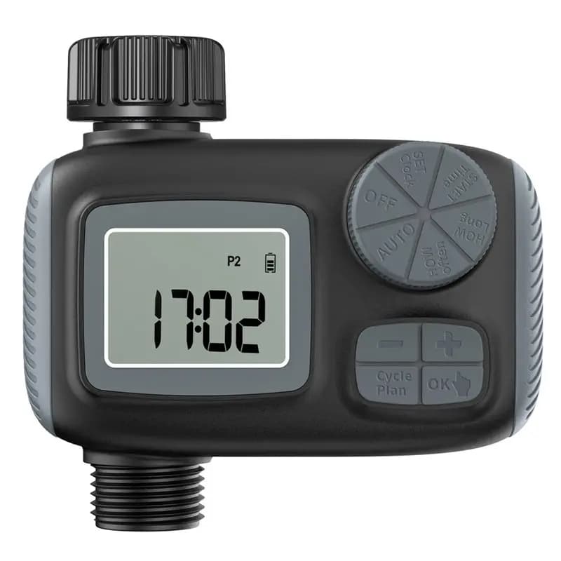 AB41-Sprinkler Timer Garden Hose Faucet Timer With Rain Delay/Manual/Automatic Drip Irrigation Function Watering Timer US
