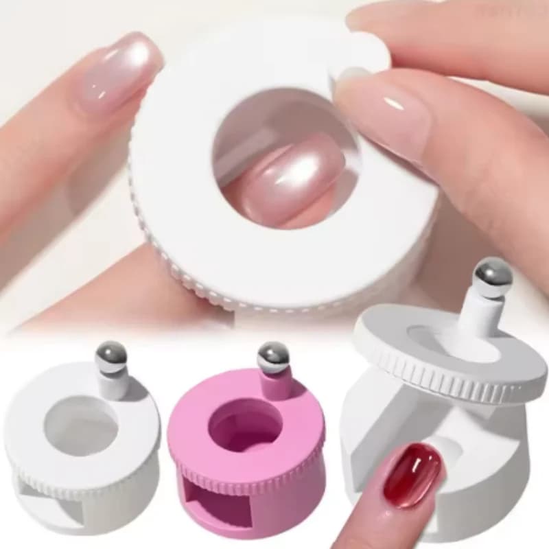 Magnete per Nail Art Effetto Occhio di Gatto con Aspirazione Automatica, Multifunzionale, Ultra Potente, Ampia Luce, per French Manicure