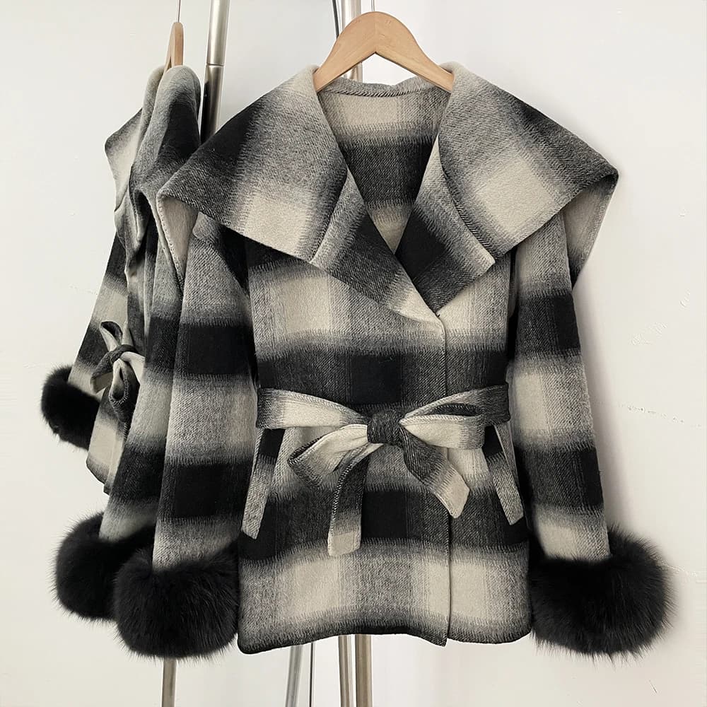 OFTBUY Woman Jackets Wool & Blends Coats Winter Clothes Women's Demi-season Jacket Woman Luxury Korean Popular Women's Clothes