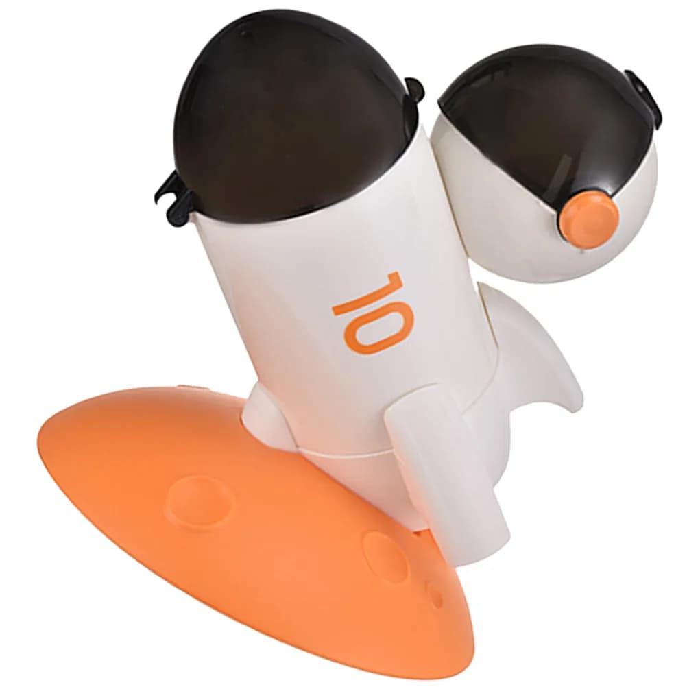 Portapenne a Tema Spaziale con Astronauta, Simpatico Organizzatore da Scrivania a Forma di Cartone Animato per Cancelleria e Matite