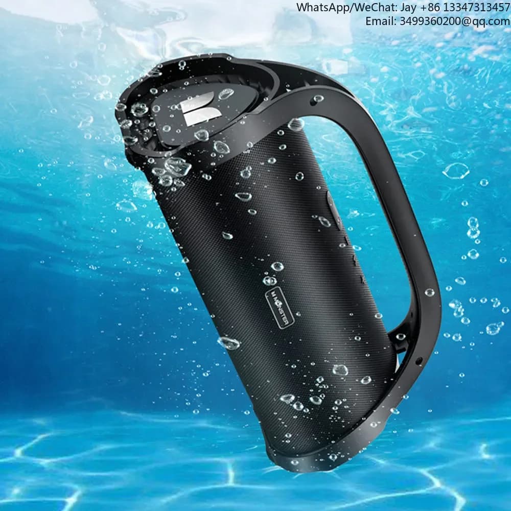 Altoparlante da gioco impermeabile 3-in-1 wireless con Bluetooth Boombox e bassi HD per eventi al coperto e feste all'aperto