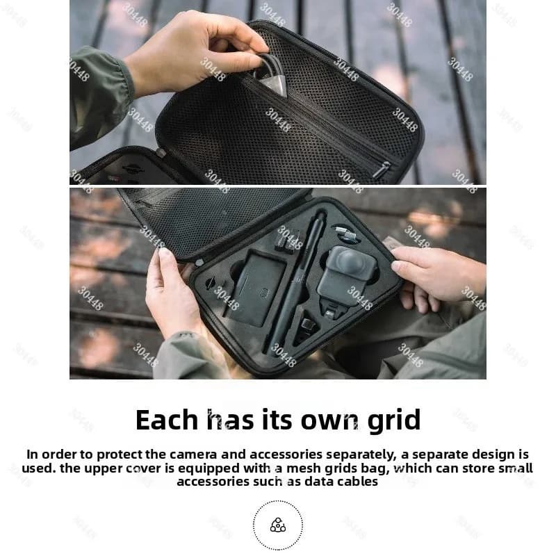 Compatible with Osmo 360 Waterproof Storage Bag Shockproof Bag Osmo 360 Set for action camera panoramic Protective Case