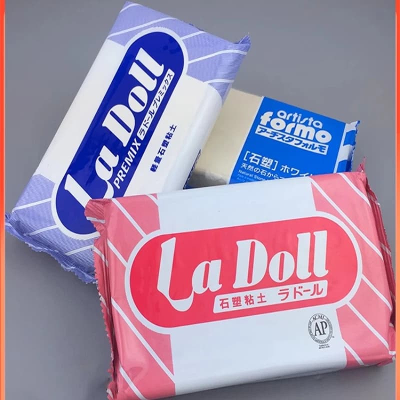 Argilla secca all'aria e strumento per scolpire argilla da modellare per bambini plastilina giocattolo argilla polimerica per figura di bambola di melma di argilla artigianale modello