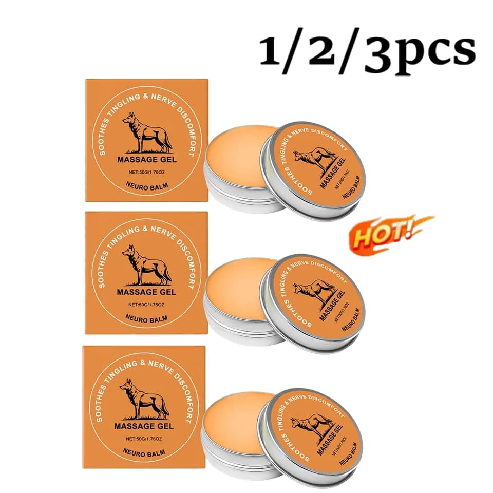 1/2/3Pcs Therawolf Nerve-Relief Balmdeeply Penetrate Fast-Acting Relief Joint Discomfort Gentle Care for Knee Shoulder Joint