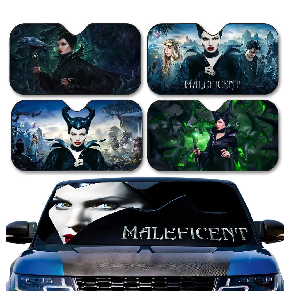 Amine M-Maleficent Parasole Riflettore Protezione Anti UV Parasole per Auto Personalizzato Parasole Auto Parasole Universale Estate 2025