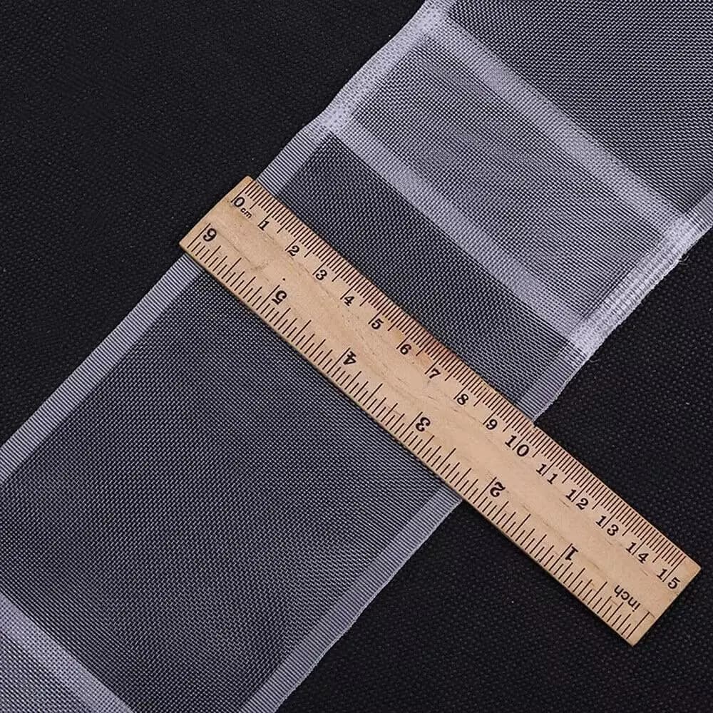 Nastro in nylon per tende, passamaneria per bordi di tende, nastro per tende a tunnel, nastro per tende da finestra, 3 metri
