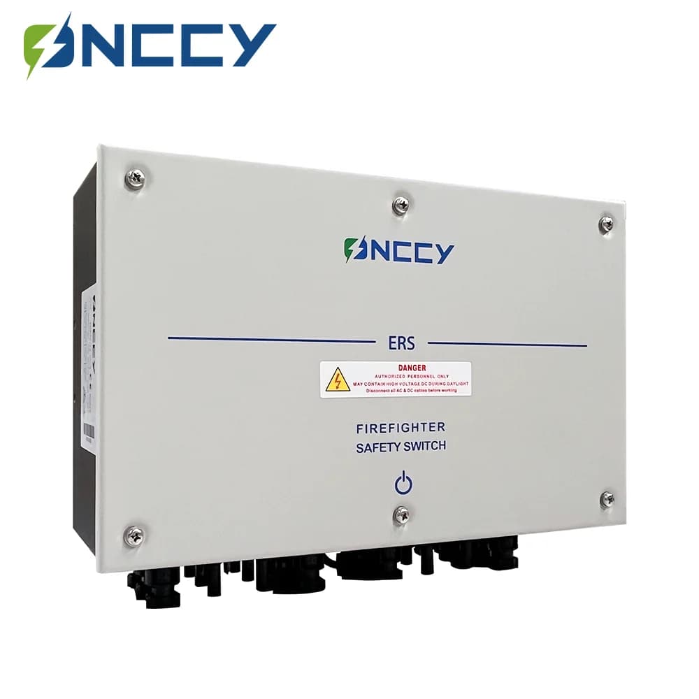 ONCCY 20P Interruttore di sicurezza per pompiere, interruttore per pompiere 1600VDC per pannelli solari, PV Solar IP66 Spegnimento rapido 40A