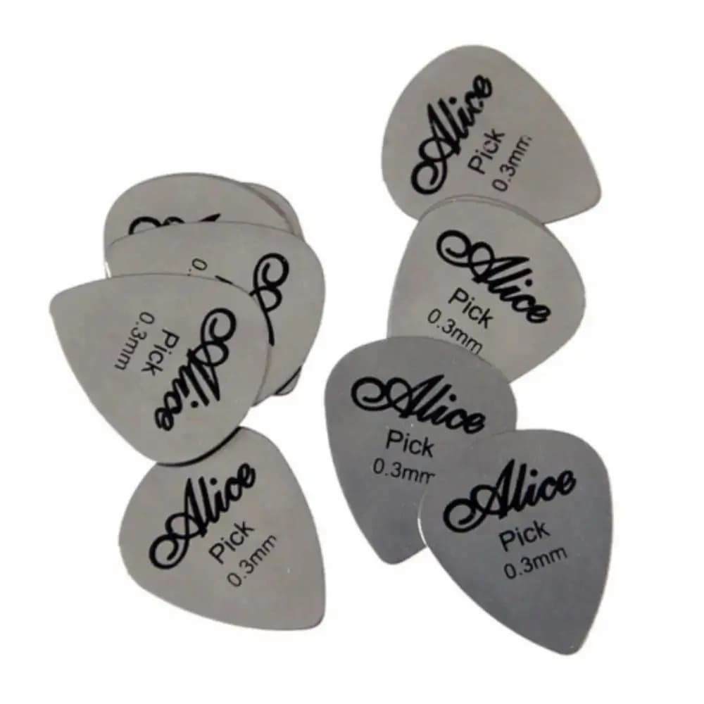 1/5 Pezzi Plettri per Chitarra Elettrica e Basso in Metallo, Plettri Scintillanti per Chitarra Elettrica, Accessori per Chitarra Acustica