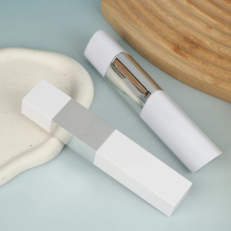 2 IN 1 Foundation Stick Empty Ointment Tube Light Corrector Stick Repeatable Filling Container Cosmetics Makeup Tool
