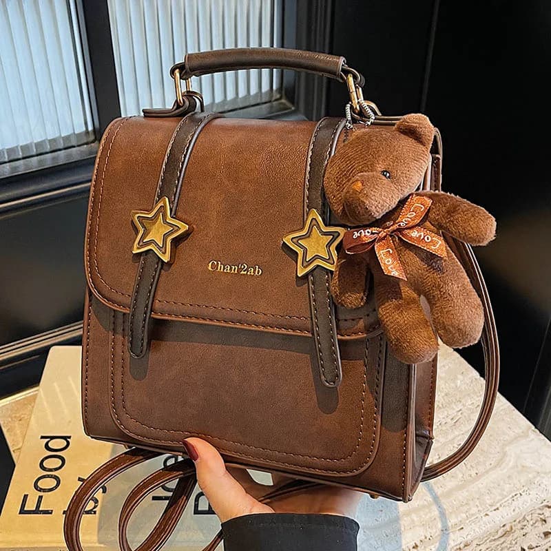 Advanced Retro Academy Backpack 2026 New Trendy Fashion Student Class Commuting Backpack