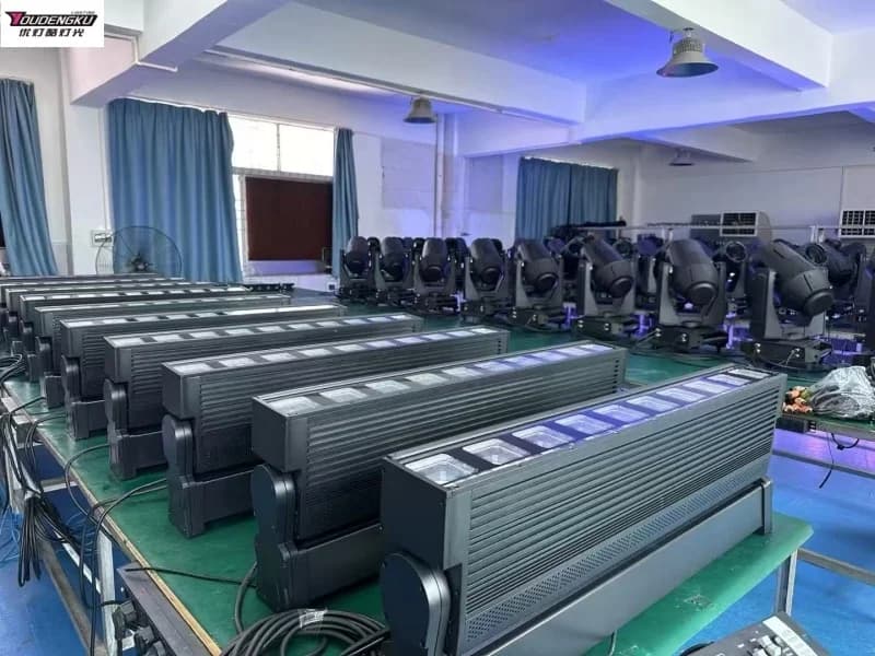 6 pezzi per esterni 10 * 60W PIXEL BEAM led barra di lavaggio con zoom a testa mobile con anello RGB effetto Halo DJ Nightclub Party Stage Equipment