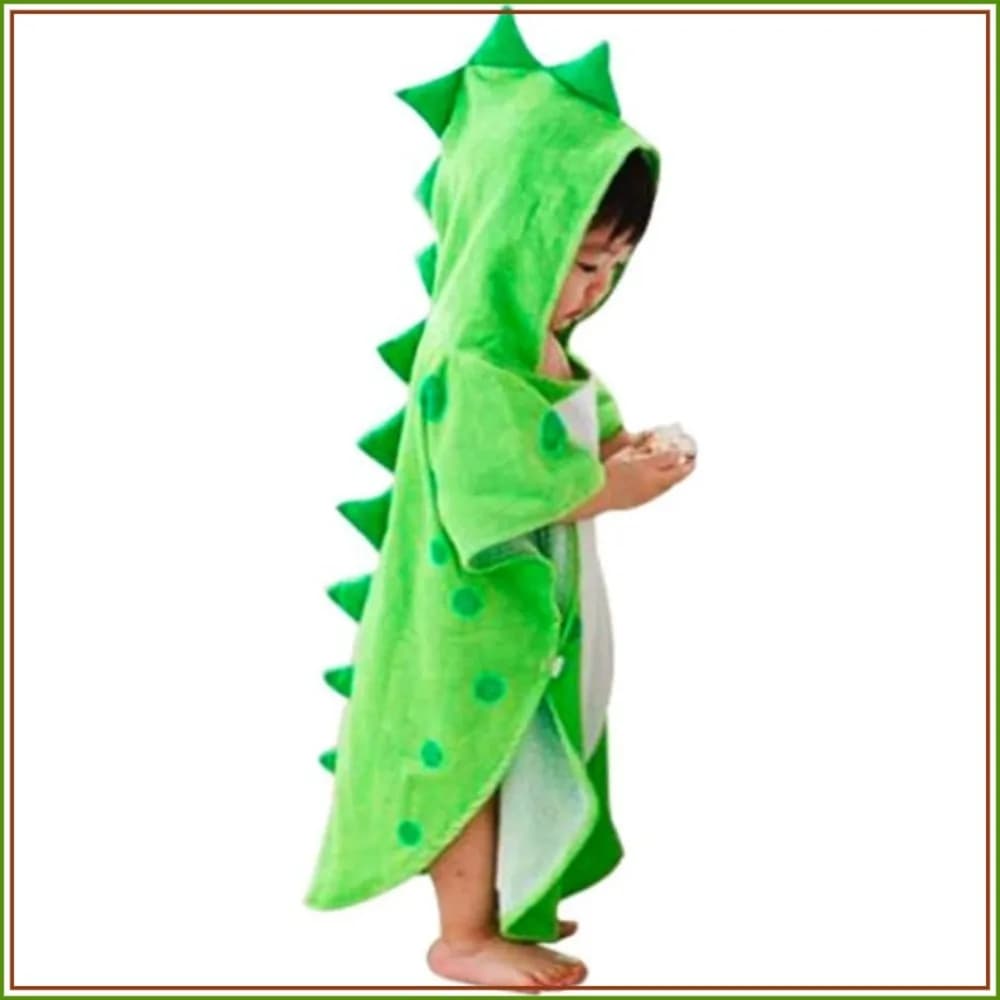 Soft Cotton Baby Bath Towel Beach Towel Bathrobe for Kids 0-8 Years