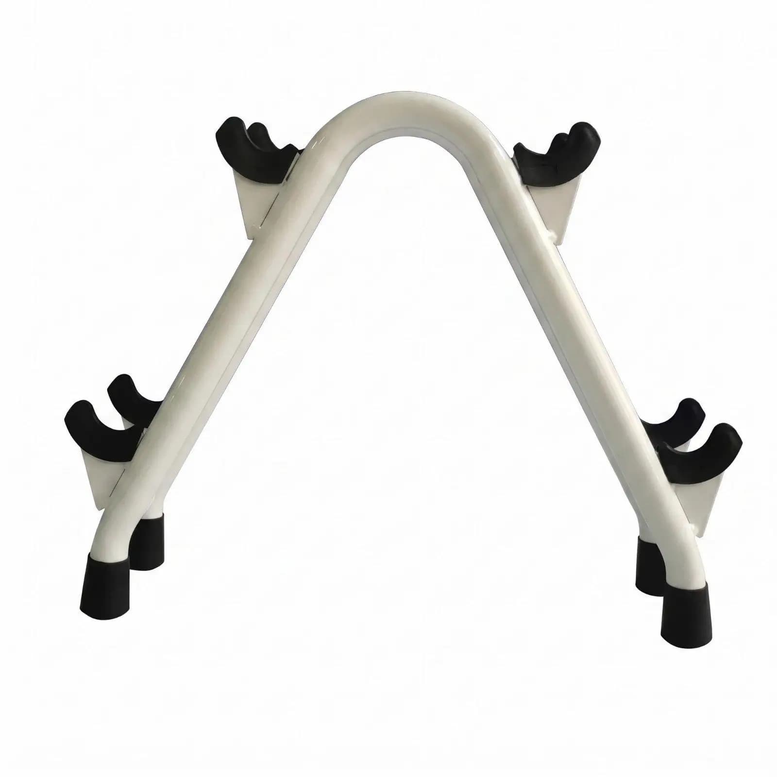 Two Tier Dumbbell Rack Home Gym Friendly Floor Dumbbell Rack-Saving Weight Organizer