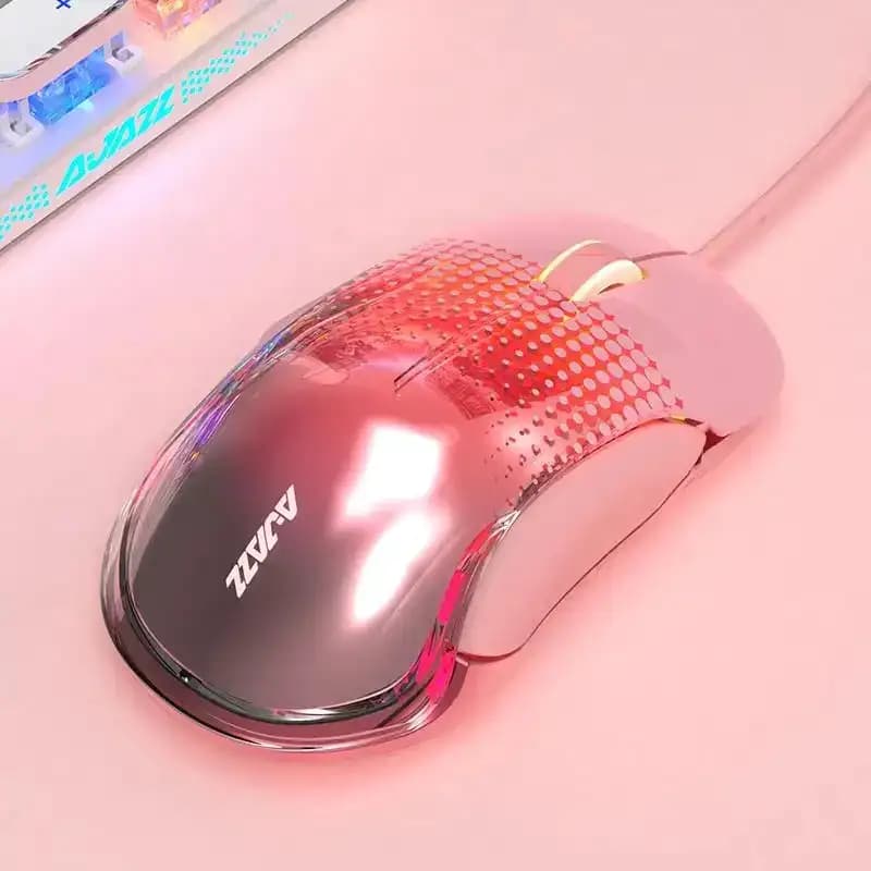 Ajazz AJ358 Wired Gaming Mouse Gift Ergonomic design universal mouse PMW3325 Engine Linear design Cool lighting system