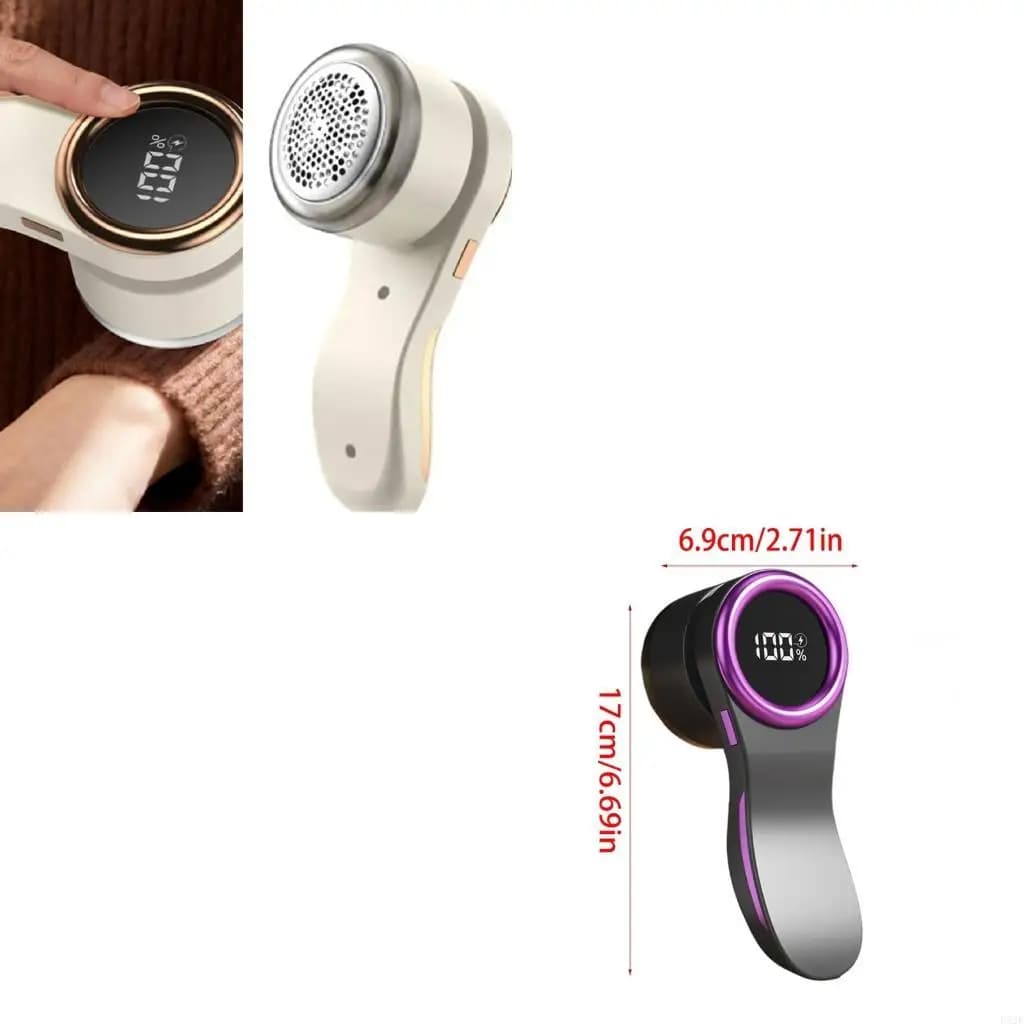 F92F 500mAh Fabric Shaver Lint Remover for Clothes Electric Lint Remove Pilling for Clothing Couches Sweater Sofa