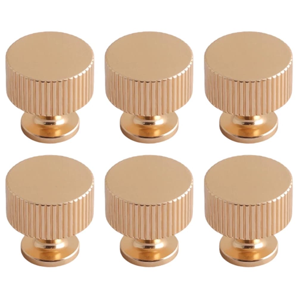 6 pezzi maniglia per armadio cassetto Konbs maniglie per porte dell'armadio in lega di alluminio 28mm per hardware per tavolo da toeletta per armadio da cucina