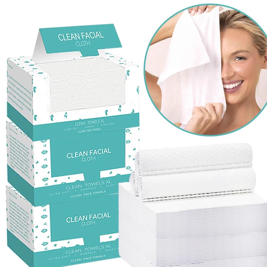 2/6 scatole di asciugamani monouso per il viso, asciugamani detergenti di grandi dimensioni, confezione portatile da viaggio, multiuso, per la pulizia quotidiana, strumenti per la cura del viso, 26*30 cm, 25 fogli/scatola